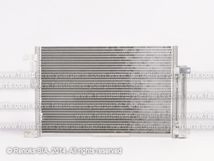 AF 156 97->03 condenser 558X338X16 with integrated receiver dryer 1.6/1.8/2.0/2.5/1.9D/2.4D
