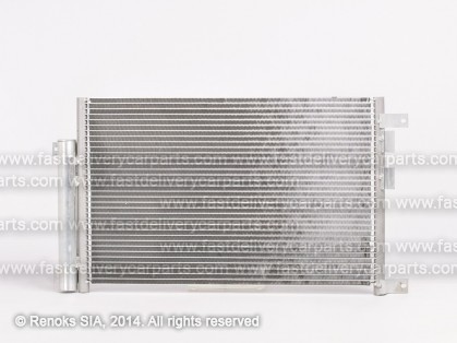 AF 156 97->03 radiators KOND 558X338X16 ar iebūvētu sausinātāju 1.6/1.8/2.0/2.5/1.9D/2.4D