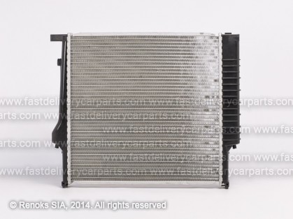 BMW 3 E30 82->91 radiator 2.0/2.5 +AC 438X432X33 RA60635