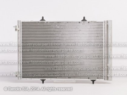 CT C3 05->10 радиатор кондиционера 555X360X16 с встроенным осушителем 1.6D SRLine