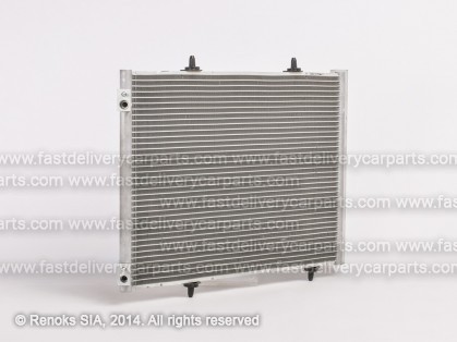 CT C3 05->10 condenser 555X360X16 with integrated receiver dryer 1.6D SRLine