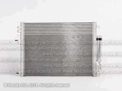 CH 300C 05->11 radiators KOND 640X455X20 ar iebūvētu sausinātāju ar eļļas dzesētāju 2.7/3.5/5.7/6.1