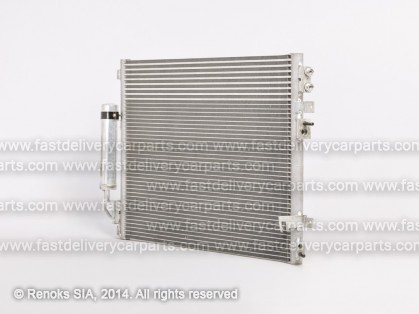 CH 300C 05->11 радиатор кондиционера 640X455X20 с встроенным осушителем с масленным радиатором 2.7/3.5/5.7/6.1