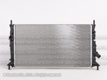 FD Focus 04->08 radiators 1.6TDCi/2.0TDCi MAN/AUT +/-KOND 671X380X26 RA62017A