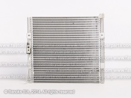 HN Civic 91->95 condenser 380X330X16 type Sanden