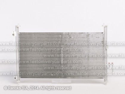 HN Civic 05->11 condenser 645X325X16 with receiver dryer 1.4/1.8/2.0/2.2D