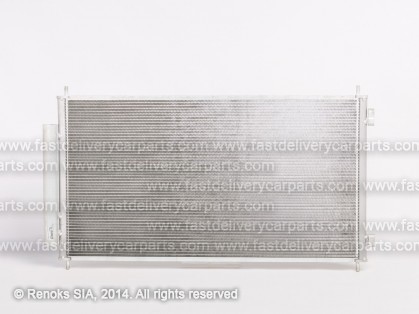 HN CRV 06->09 radiators KOND 705X370X17 ar iebūvētu sausinātāju 2.0/2.4/2.2D SRLine