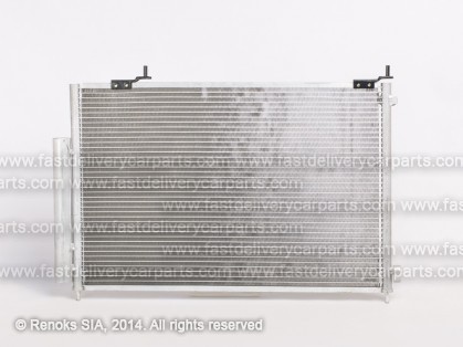 HN CRV 06->09 condenser 615X400X16 with integrated receiver dryer 2.2D SRLine