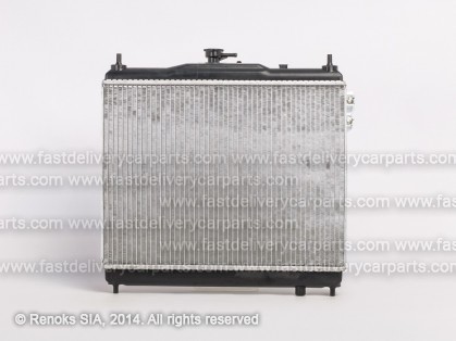 HY Getz 02->05 radiators 1.1/1.3/1.5/1.6 MAN +/-KOND 495X373X19 RA67495