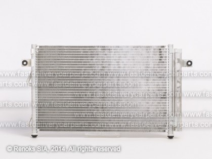 HY Getz 02->05 condenser 545X345X16 with integrated receiver dryer 1.1/1.3/1.4/1.6 SRLine
