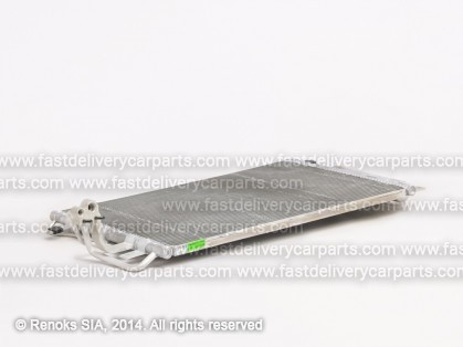 HY Tucson 04->09 condenser 630X370X16 with receiver dryer 2.0/2.7/2.0D SRLine