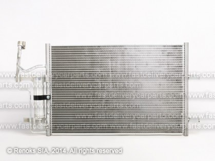 MZ 3 03->09 radiators KOND 600X380X16 ar sausinātāju 1.4/1.6/2.0/1.6D/2.0D
