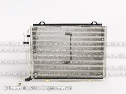 MB C W202 93->00 radiators KOND 595X430X17 bez sausinātāja 2.0/2.3/2.5D SRLine