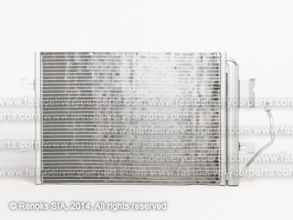 MB A W168 97->04 radiators KOND 550X380X16 bez sausinātāja 1.4/1.6/1.9/1.7D