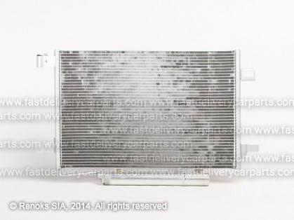 MB A W169 04->08 radiators KOND 640X410X16 ar sausinātāju 1.5/1.7/2.0/2.0D SRLine