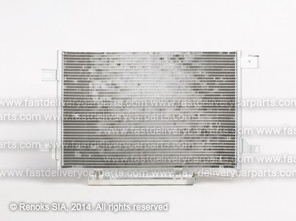 MB A W169 04->08 radiators KOND 640X410X16 ar sausinātāju 1.5/1.7/2.0/2.0D SRLine