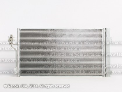 MB Vito 03->10 radiators KOND 705X390X16 ar iebūvētu sausinātāju 3.5/3.7/3.1D/3.0D SRLine