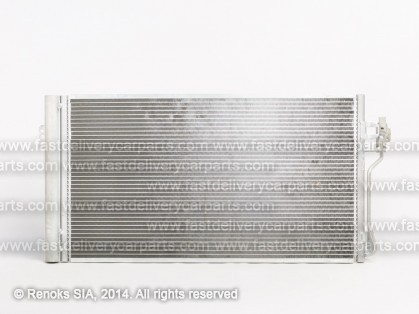 MB Vito 03->10 radiators KOND 705X390X16 ar iebūvētu sausinātāju 3.5/3.7/3.1D/3.0D SRLine