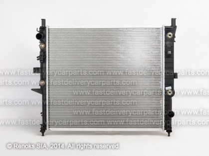 MB ML W163 98->05 radiator 2.3/3.2/3.7/4.35.0 MAN/AUT +/-AC 610X550X32 RA62619
