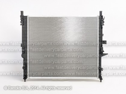 MB ML W163 98->05 radiator 2.3/3.2/3.7/4.35.0 MAN/AUT +/-AC 610X550X32 RA62619