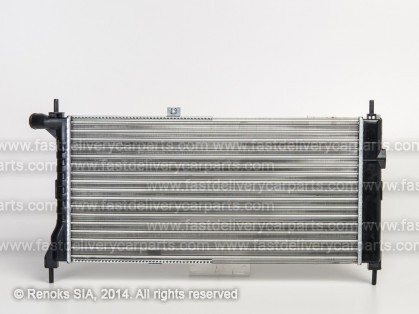 OP Cadet 84->91 radiators 1.6/1.8 630X322X23 84->89