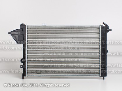 OP Vectra 88->95 radiators 1.8/1.8i/2.0i/2.0i-16V/1.7D AUT 535X360X24 RA63055