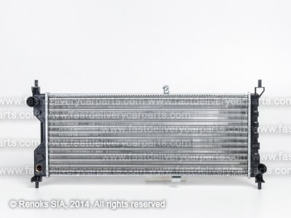 OP Corsa 93->00 radiators 1.5D/1.5TD/1.7D MAN +/-KOND 650X268X34 RA63286A