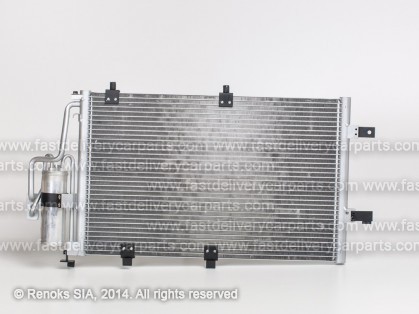 OP Corsa 00->06 radiators KOND 590X360X16 ar sausinātāju 1.0/1.2/1.4/1.6/1.8