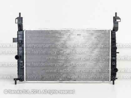 OP Meriva 03->06 radiators 1.7DTi MAN +/-KOND 608X375X24 RA63087A