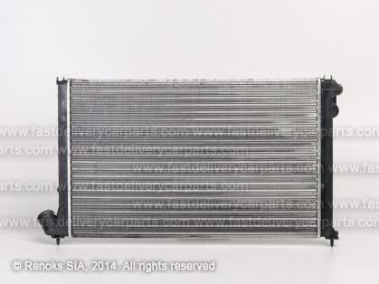 PG 406 95->99 radiator 2.0 MAN+AC 640X414 VALEO