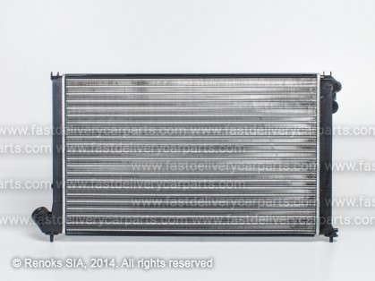 PG 406 95->99 radiator 1.6/1.8 MAN +/-AC 640X391X23 RA63731A