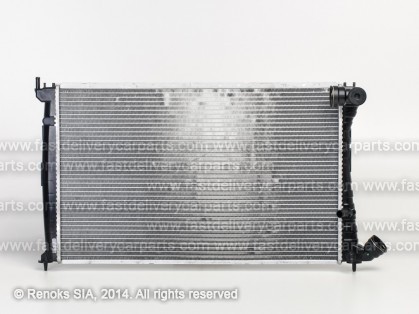 PG 406 95->99 radiator 1.9TD/2.0T/2.1TD MAN +/-AC 640X395X34 RA61349