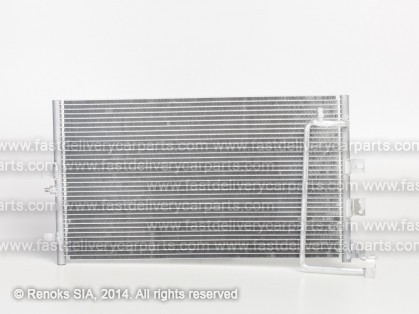 SAAB 95 97->05 radiators KOND 640X350X16 bez sausinātāja 2.0/2.3/3.0/3.0D