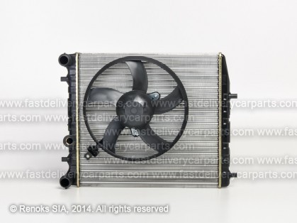 SK Fabia 00->07 radiators 1.0/1.4 430X415X44