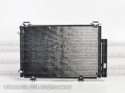 TT Yaris 99->02 radiators KOND 530X330X16 ar iebūvētu sausinātāju 1.0/1.3/1.5/1.4D-4D SRLine