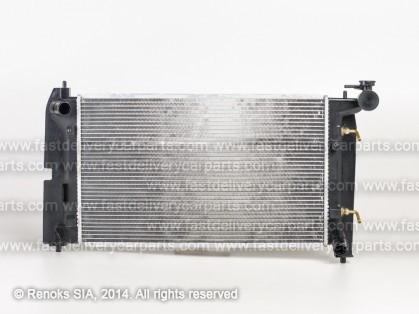 TT Corolla 00->01 radiators 1.6/1.8 AUT 600x350x24 RA64648 tips DENSO