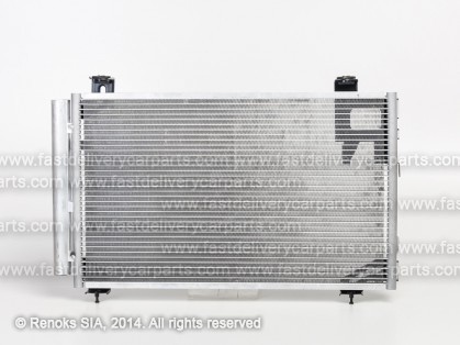 TT Avensis 03->06 radiators KOND 635X385X16 ar iebūvētu sausinātāju 2.0D-4D SRLine