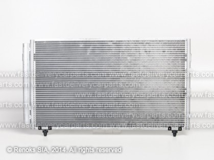 TT Previa 00->05 radiators KOND 770X445X16 ar iebūvētu sausinātāju 2.4/2.0D-4D
