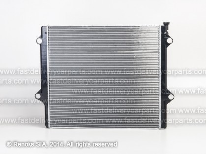 TT Land Cruiser FJ120 03->09 radiators 3.0D AUT +/-KOND 650X600X24 RA646806