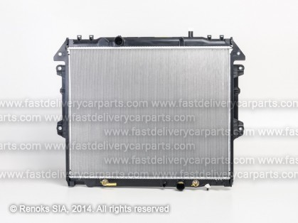 TT HI-LUX 05->12 radiators 2.5/3.0D MAN/AUT 658x525x28