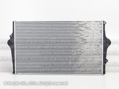 VV S80 98->06 intercooler 2.0T/2.4T/2.8T/2.9T/2.4D5/2.5TDi 688X421X30 without termoswitch