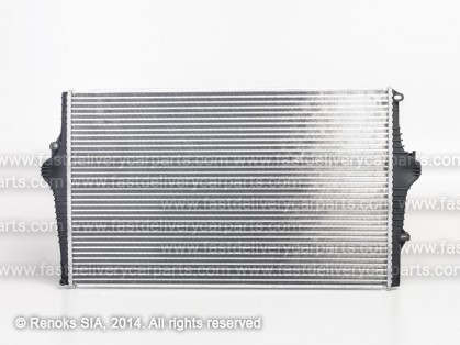VV S80 98->06 радиатор интеркулера 2.0T/2.4T/2.5T/2.8T/2.9T/2.4D 688X421X30 RA969001