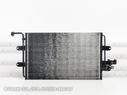 VW Beetle 98->05 radiators KOND 590X360X16 bez sausinātāja 1.6/1.8/2.0/1.9D