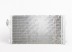 MB Vito 03->10 radiators KOND 705X390X16 ar iebūvētu sausinātāju 3.2/3.7/3.1D/3.0D