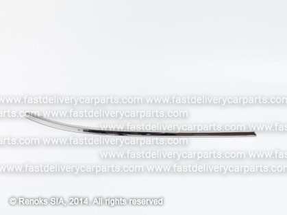 AD A6 97->01 bumper front moulding R chrome