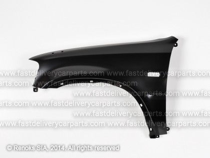 HN CRV 95->01 fender front L with flasher hole with mirror holes