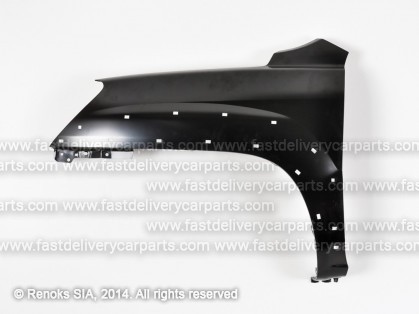 KIA Sportage 04->10 spārns L bez pagrieziena cauruma ar moldinga caurumiem EX model