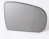 MB E W210 99->03 mirror glass with holder R heated aspherical
