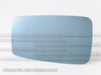 AD 80 91->94 mirror glass with holder L heated aspherical blue for electrical mirror same AD 80 86->91