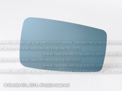 AD 80 91->94 mirror glass with holder R heated convex blue for electrical mirror same AD 80 86->91